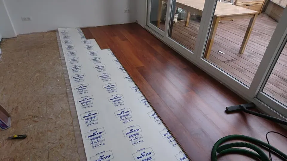 parquet flottant