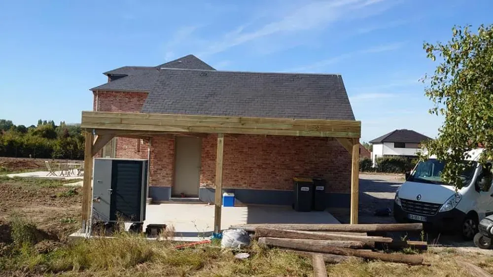 pergola en bois