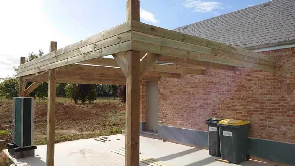pergola en bois