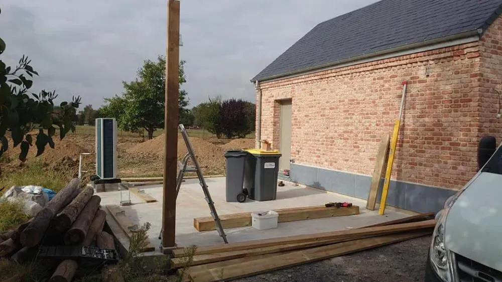 pergola en bois