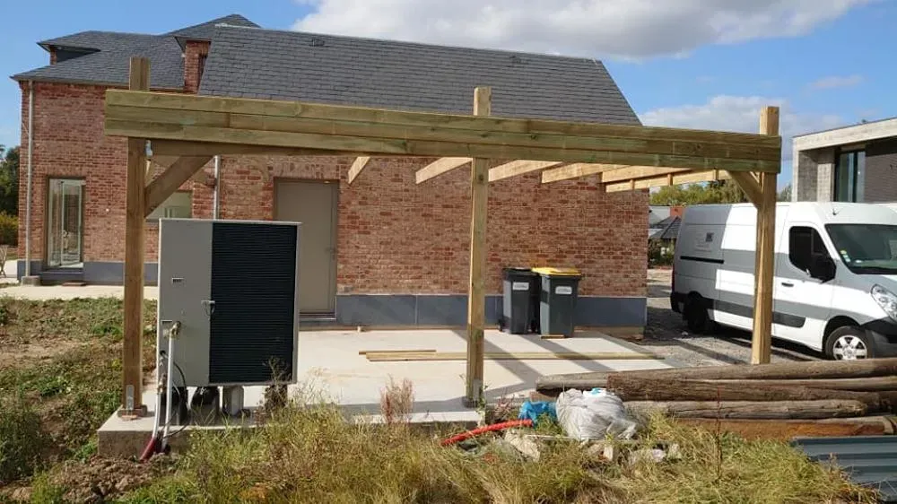 pergola en bois